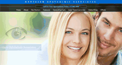 Desktop Screenshot of northernophthalmic.com